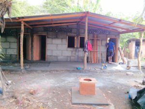 Bau des Projekthauses Nummer 193