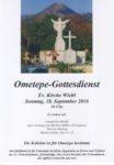 Ometepe Gottesdienst 18.9.2016